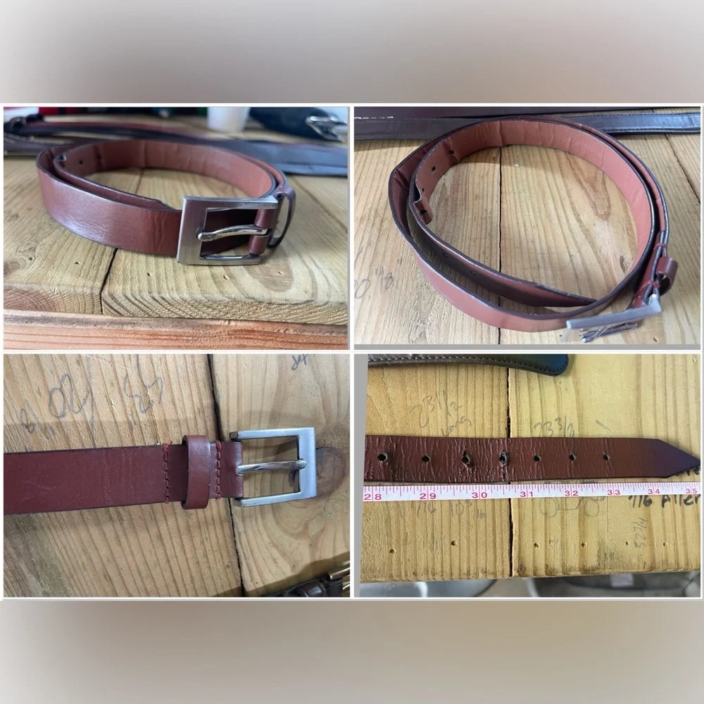 Boys belts (sizes in photos ) $6.00 each /6 Belts